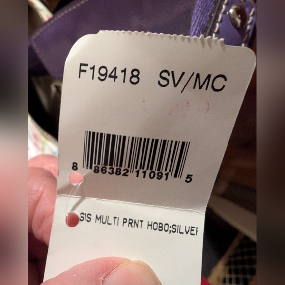 Coach Hampton Scribble Graffiti Boho Y2K Bag NWT - Picture 9 of 12